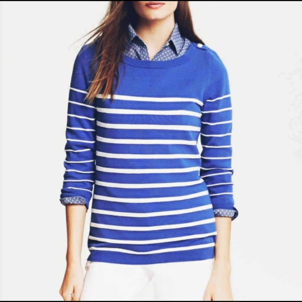 Banana Republic nautical striped sweater Size XS